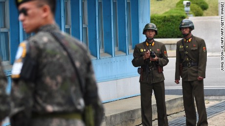 Tension and tourism along the DMZ line