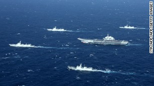 China&#39;s navy expands reach: Ships in Baltic for drills with Russia