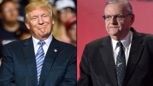 Potential pardon for ex-sheriff Joe Arpaio not on DOJ&#39;s plate