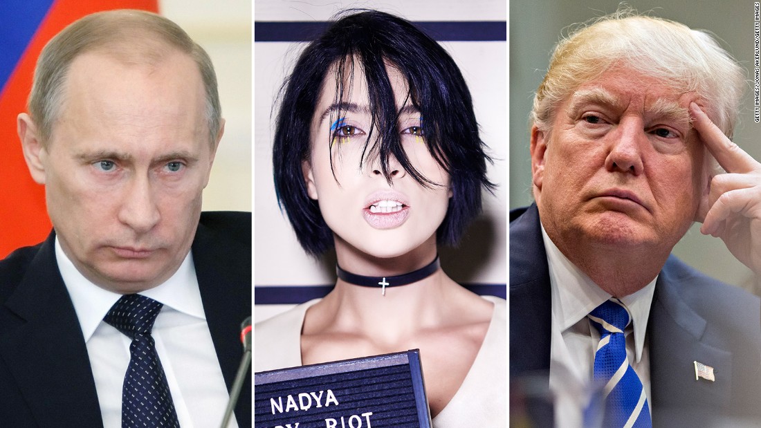 Pussy Riot S Nadya Tolokonnikova Slams Putin Trump Talks Us Russia Relations Cnnpolitics