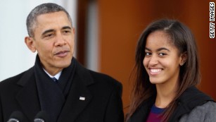 Obama: Dropping Malia off at college was &#39;like open-heart surgery&#39;