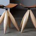 Buffalo stool by Svoya Studio