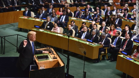 Trump at UN threatens to 'totally destroy' North Korea