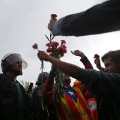 BT109 spain referendum protest 1001