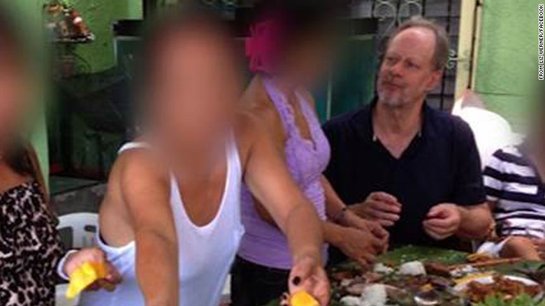 Stephen Paddock in the Philippines in April 2013