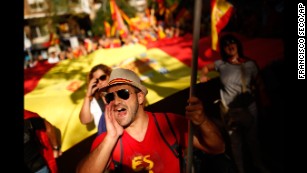 &#39;Catalonia is Spain&#39;: Protests snub call for Catalan independence