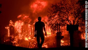 The numbers that reveal the scope of the California wildfires
