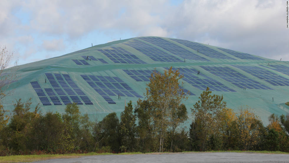 Solar landfill provides a shining example - CNN.com