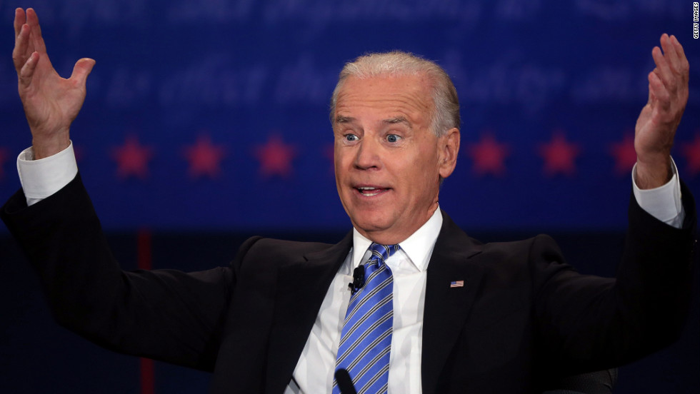 VP Debate: The many expressions of Joe Biden