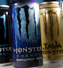 Monster Energy adds caffeine content to labels - CNN.com