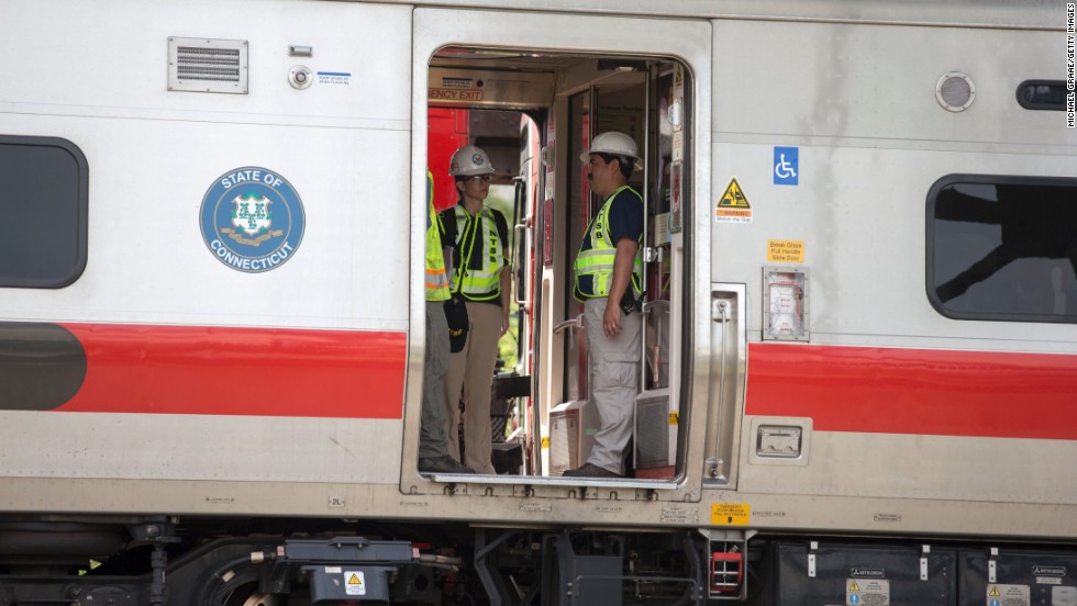 Passengers hurt after trains derail, collide in southwest Connecticut ...