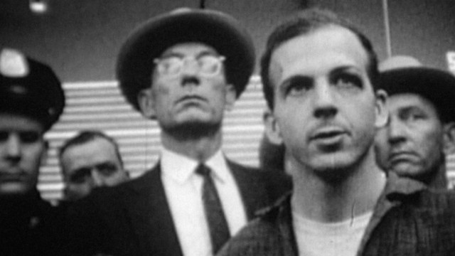 Lee Harvey Oswald speaks to the press - CNN Video