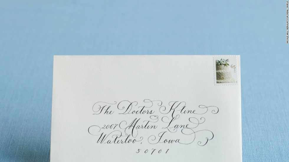 How to address wedding invitations - CNN