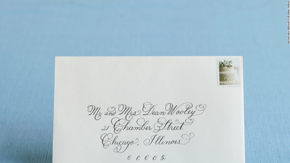 How to address wedding invitations - CNN