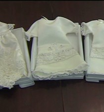 Wedding gowns turned to burial gowns - CNN Video