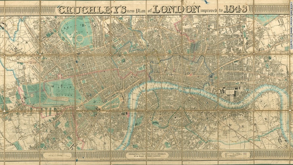 9 maps that reveal London's secret history, from Shakespeare till today