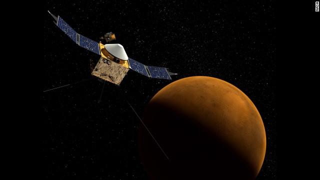 MAVEN spacecraft close to entering Mars orbit - CNN.com