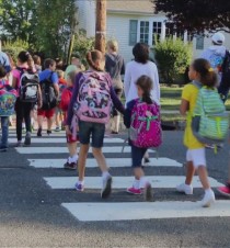 Getting to school on a walking school bus - CNN.com