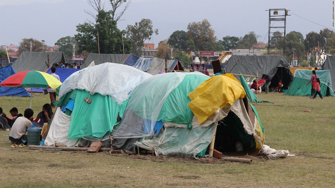 Nepal quake: Little food, less optimism in tent city - CNN