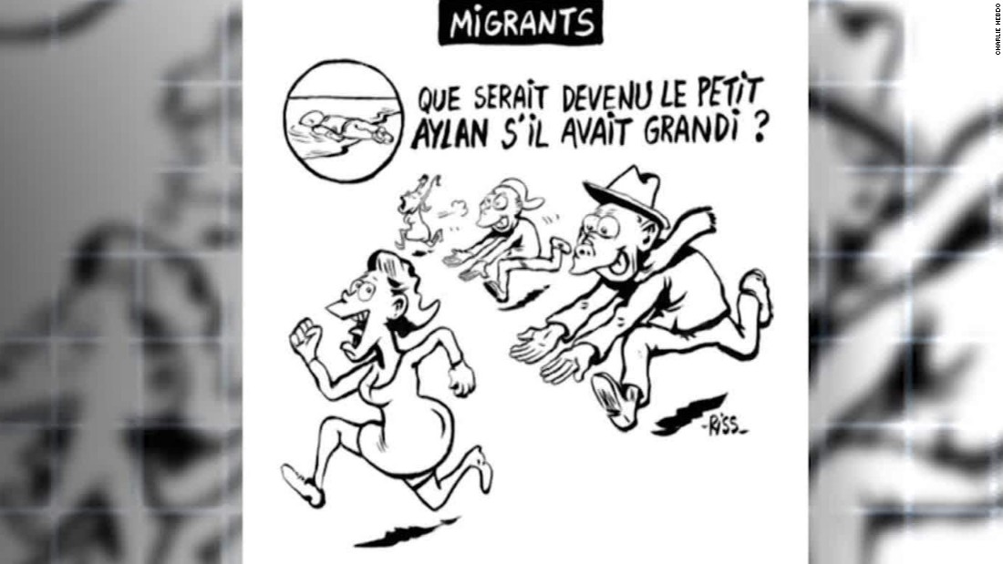 Outrage as Charlie Hebdo depicts Alan Kurdi as molester - CNN