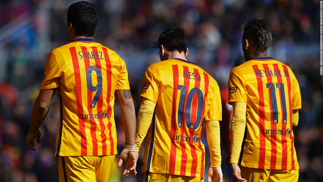 Suarez, Messi and Neymar have been lethal goalscorers for Luis Garcia&#39;s Barcelona