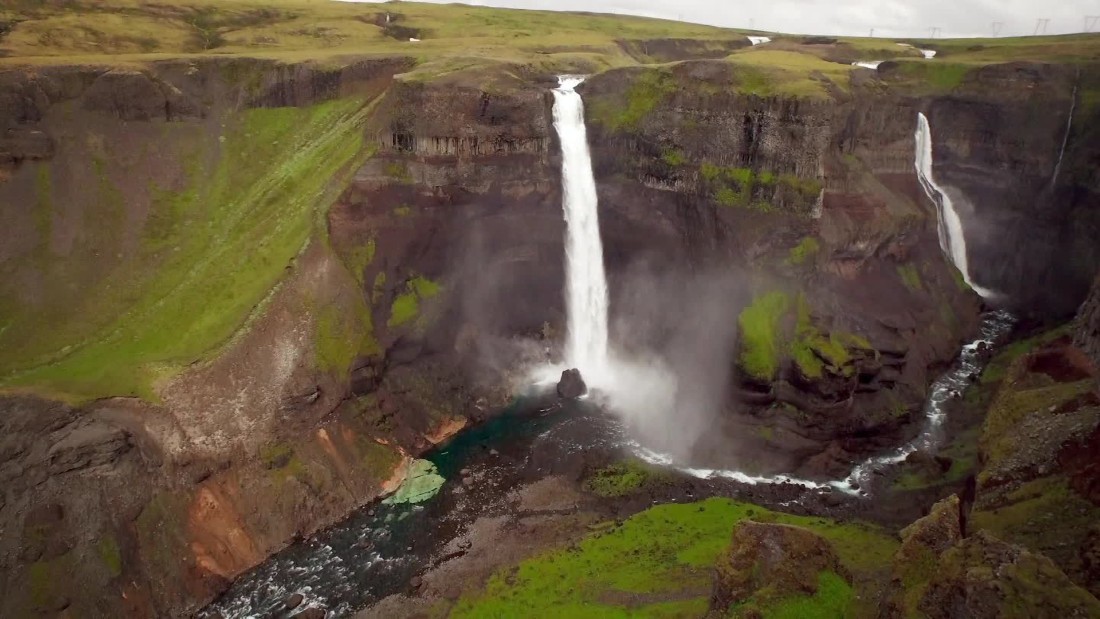 Aerial views of Iceland - CNN Video