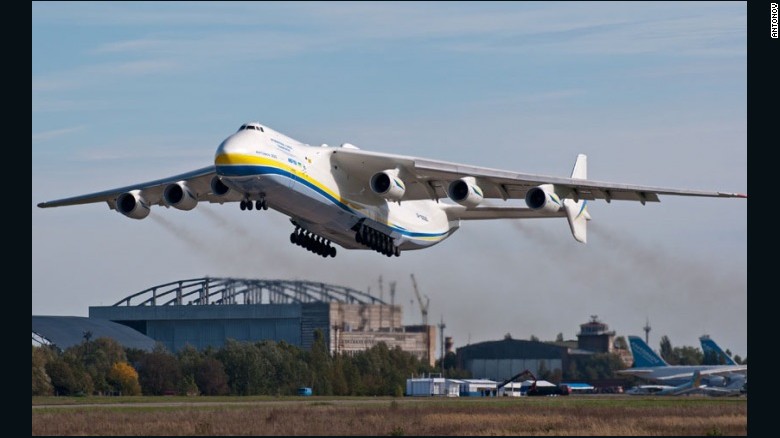 Antonov An-225: Rare flight for world's biggest plane - CNN.com