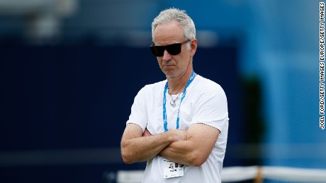 Former world No.1 John McEnroe won Wimbledon three times