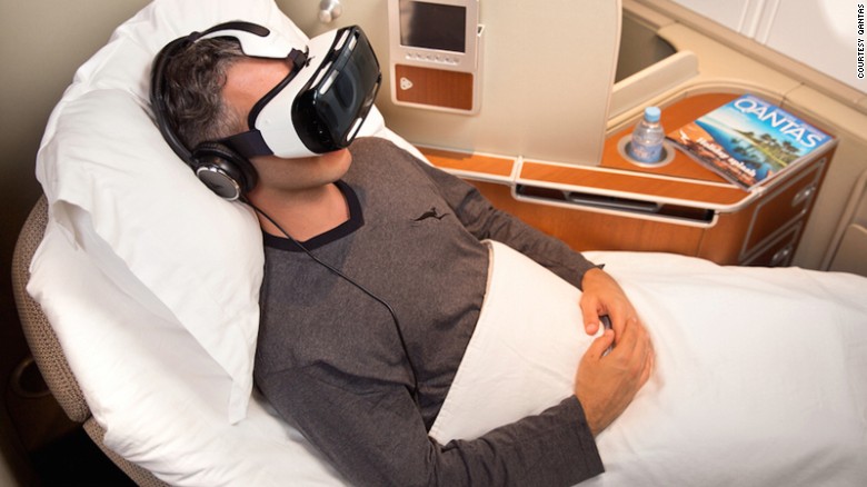 Virtual reality is already a reality after trials by Qantas.