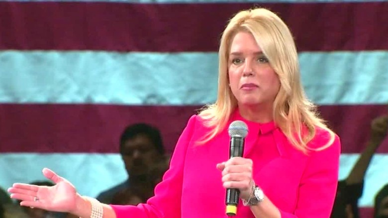 Pam Bondi says she won't be 'bullied' by Hillary Clinton over Donald