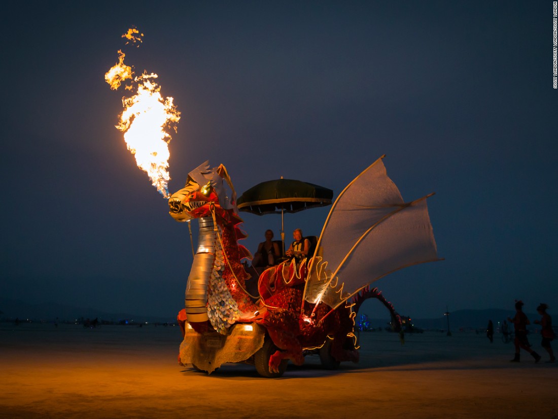 Burning man машины