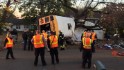 At least 5 dead in school bus crash