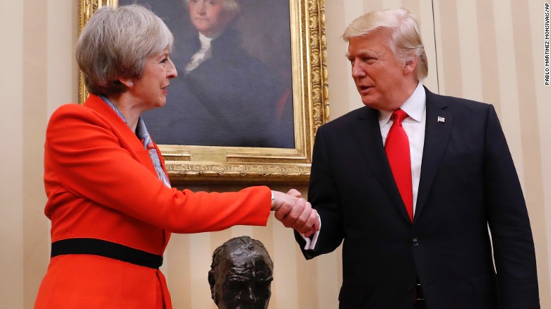Image result for trump and may