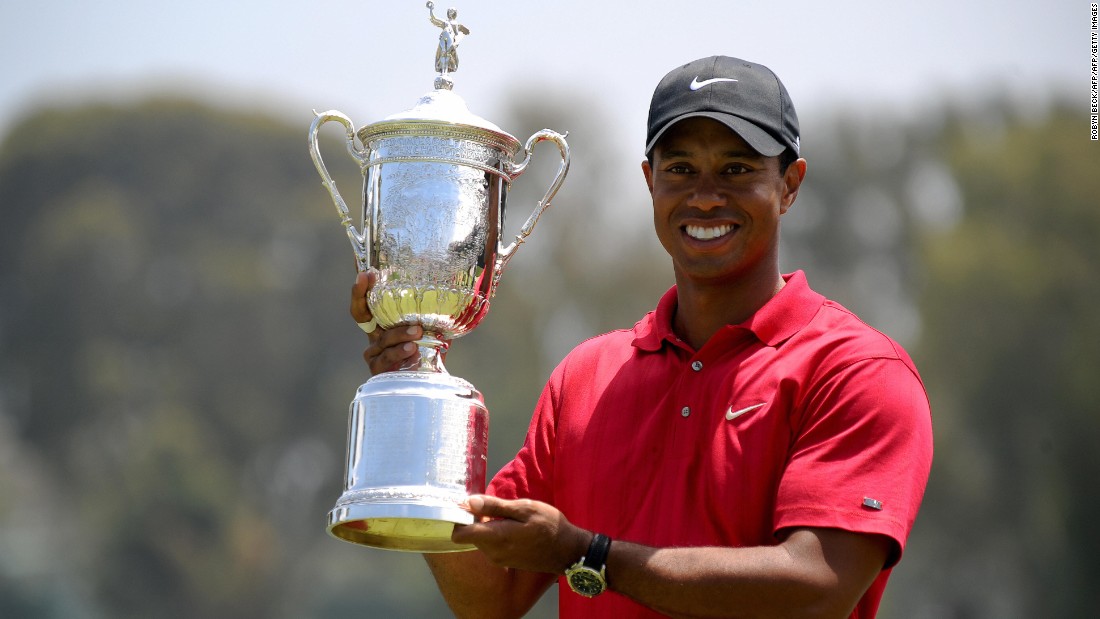 14 major wins (Masters 1997, 2001, 2002, 2005; US Open 2000, 2002, 2008; British Open 2000, 2005, 2006; PGA Championship 1999, 2000, 2006, 2007).