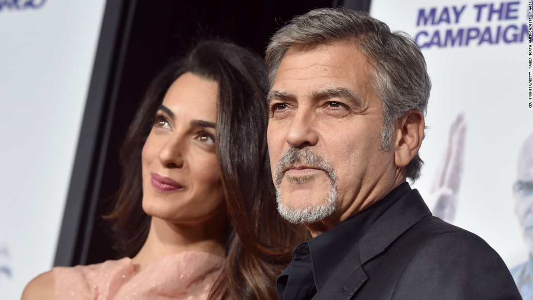 George and Amal Clooney are sending 3,000 Syrian refugees to school – Trending Stuff