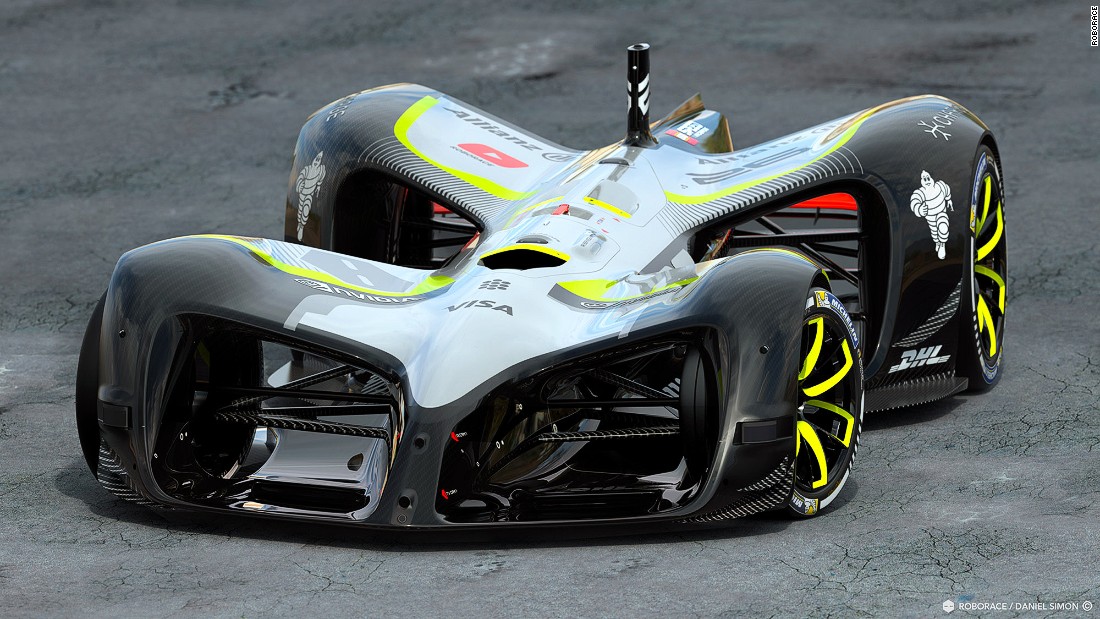 Roborace reveals design for ground-breaking AI race car - CNN