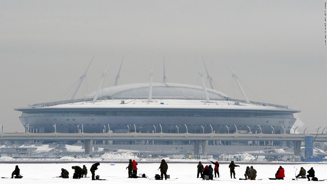 Built on Krestovsky Island where the 110,000-capacity Kirov Stadium used to stand in Russia&#39;s second-largest city, it was designed by late Japanese architect Kisho Kurosawa to look like a spaceship. The stadium is equipped with a retractable roof and sliding pitch. Inside, the temperature can be regulated to a mild 59 degrees Fahrenheit (15 C) all year round. &lt;br /&gt;