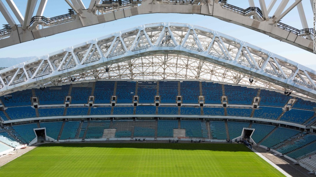 &lt;strong&gt;Fisht Stadium schedule:&lt;/strong&gt;&lt;br /&gt;&lt;strong&gt;Confederations Cup&lt;/strong&gt;: Group stage, semifinals&lt;strong&gt;&lt;br /&gt;World Cup&lt;/strong&gt;: Group stage, last 16, quarterfinals&lt;br /&gt;&lt;strong&gt;Legacy&lt;/strong&gt;: The 47,700-capacity venue will stage training camps and competitive matches for the Russian national team. &lt;br /&gt;
