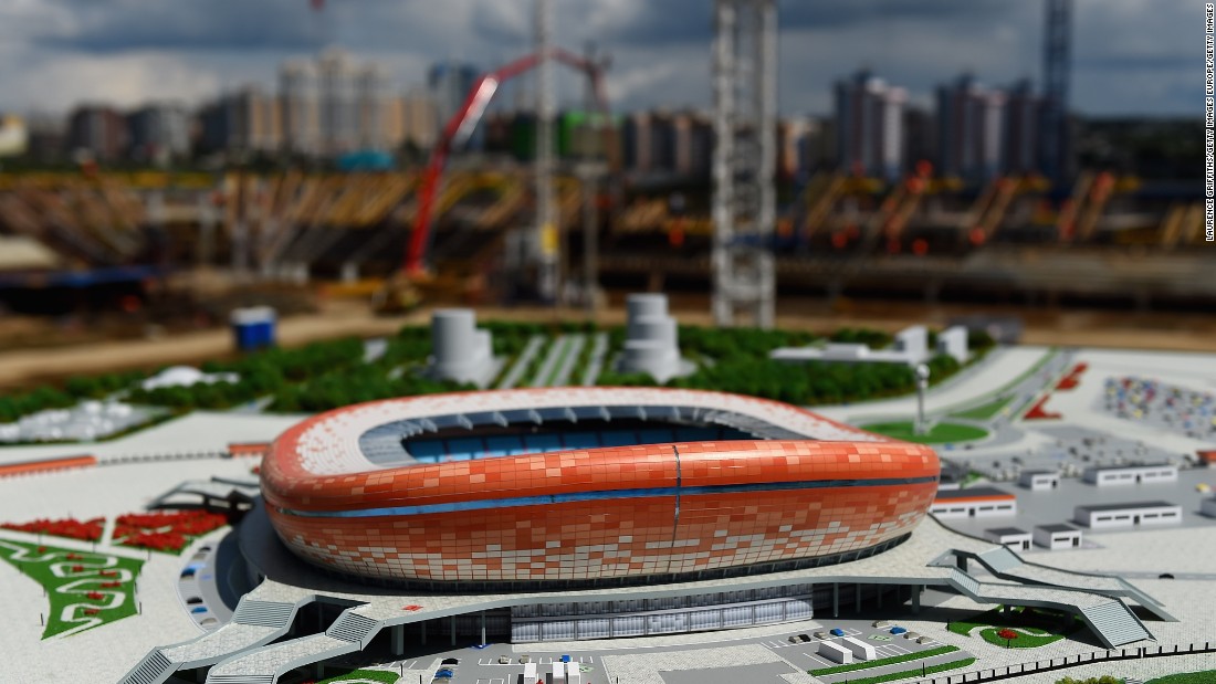 Set to feature a striking orange, red and white exterior, construction on the 44,442-seater venue began in 2010. Initially hoped to be completed two years later for the 1,000th anniversary of the Mordovian people&#39;s unification with Russia&#39;s other ethnic groups, it is now expected to be finished in 2017.