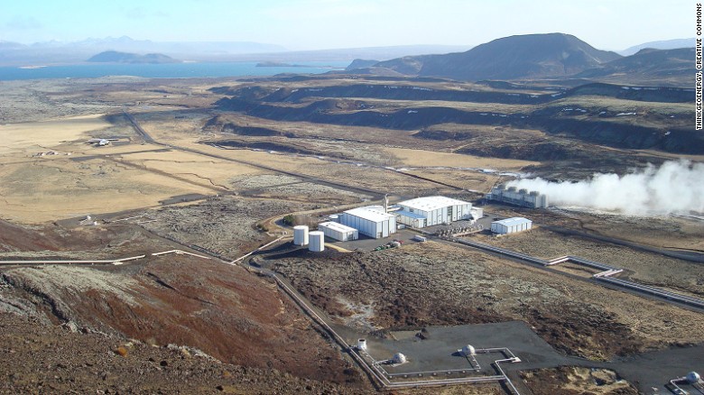 So hot: Nesjavellir geothermal power plant.