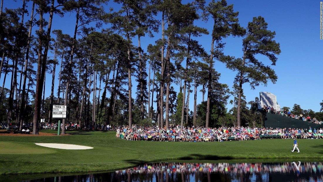 Jordan Spieth, the 2015 champion, has finished no worse than second on three visits to Augusta and hit back from a quadruple-bogey nine Thursday to be within two of the lead.