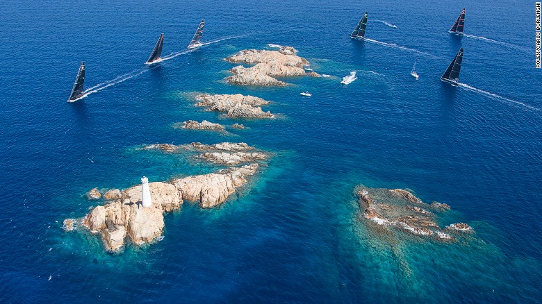 Sardinia&#39;s Costa Smeralda offers stunning sailing among rocky islands.