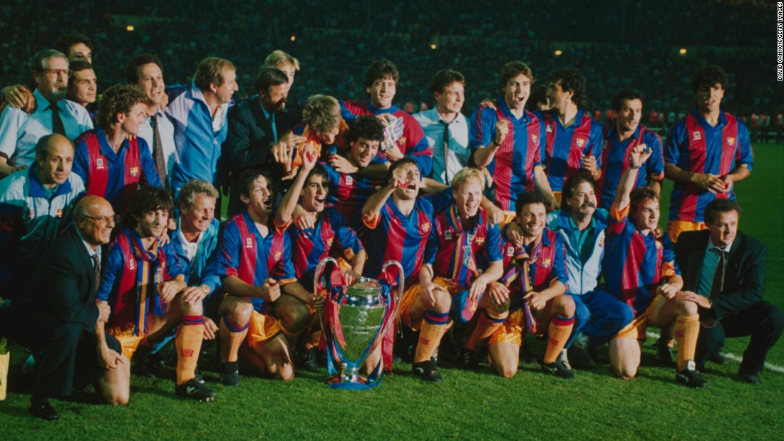 Cruyff&#39;s Dream Team won four successive league titles between 1990 and 1994