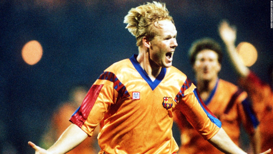 Koeman scored 102 goals in 354 games during his career 