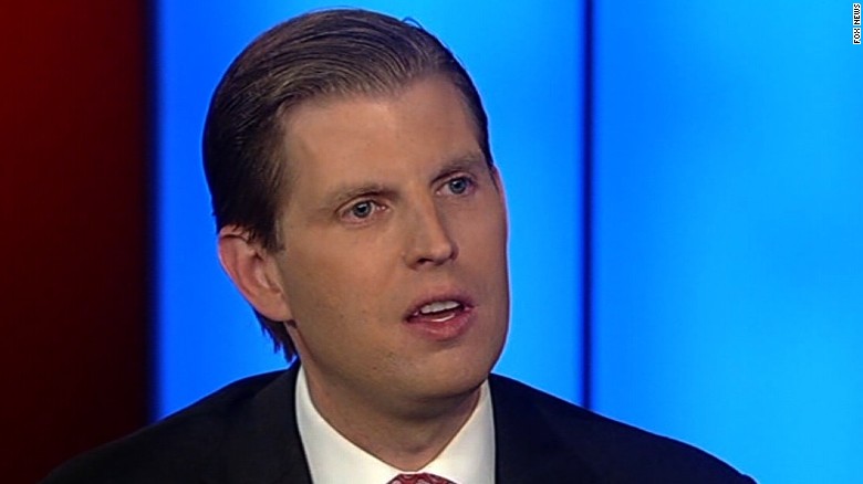 Image result for eric trump talking
