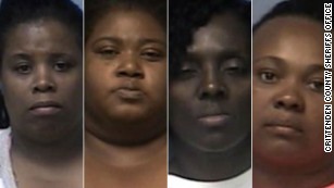 Four women face charges in Arkansas hot car death