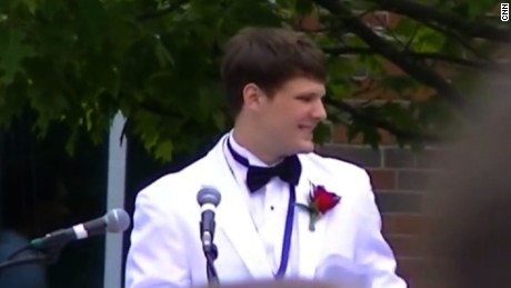 See Warmbier&#39;s high school graduation speech