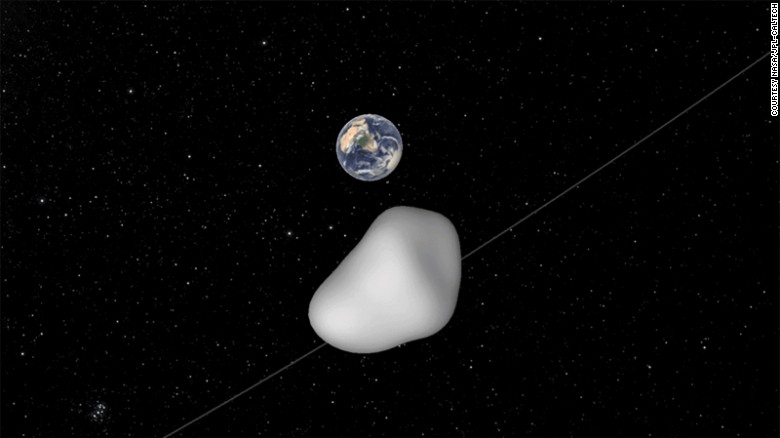 NASA scientists cannot yet predict exactly how close the asteroid will approach, but it won&#39;t come closer than 4,200 miles (6,800 kilometers) from Earth&#39;s surface.