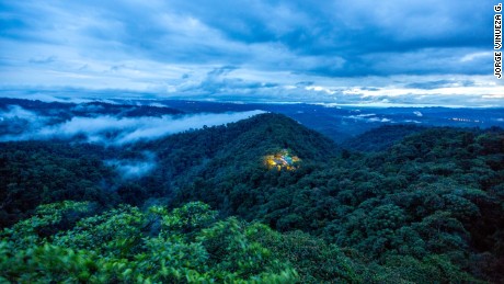 Mashpi Lodge is nestled in the midst of Chocó-Andean forest -- a three-hour drive from the capital of Quito. 