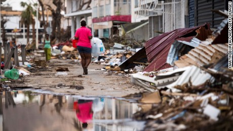 Hurricane Irma leaves 'nuclear landscape' in Caribbean
